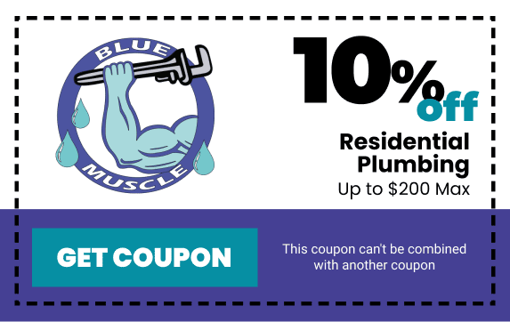 10% off Residential Plumbing up to $200 max — Blue Muscle Plumbing & Rooter, Lancaster CA