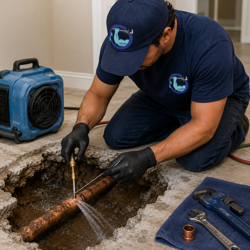 slab leak repair