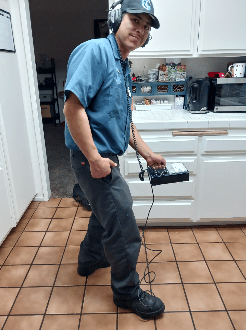 water leak detection