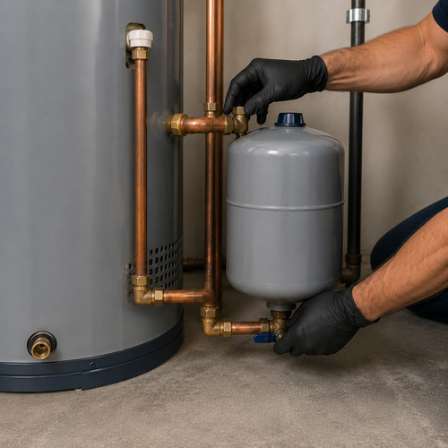 hot water heater booster
