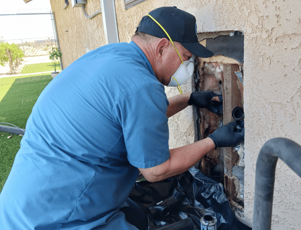 Blue Muscle Plumbing & Rooter Service in Lancaster, CA - RWater Line Repair