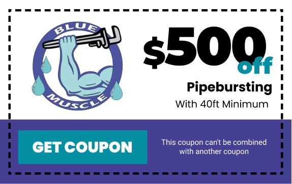 Blue Muscle Plumbing & Rooter Service in Lancaster, CA - Pipebursting Coupon